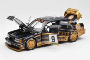 Mercedes 190E 2.5-16 Evo II #9 K. Ludwig Macau GP 3rd Place 1991 AUTOart 1:18 89135 Метал — снимка 2 от 8