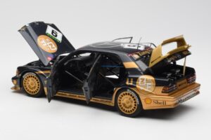 Mercedes 190E 2.5-16 Evo II #9 K. Ludwig Macau GP 3rd Place 1991 AUTOart 1:18 89135 Метал — снимка 5 от 8