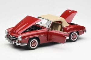 Mercedes 190SL W198 Червен AUTOart 1:18 76116 Метал — снимка 2 от 8