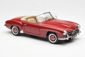 Mercedes 190SL W198 Червен AUTOart 1:18 76116 Метал — снимка 6 от 8