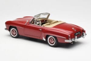 Mercedes 190SL W198 Червен AUTOart 1:18 76116 Метал — снимка 7 от 8