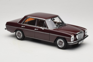 Mercedes 200 W115 Тъмночервенокафяв Norev 1:18 183778 Метал — снимка 6 от 8