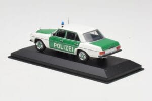 Mercedes 200 W115 Полиция Minichamps 1:43 400034090 Метал — снимка 3 от 4