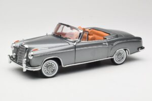 Mercedes 220 SE W128 Кабриолет Grey Metallic Sun Star 1:18 3352-M1 Метал