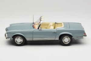 Mercedes 230 SL W113 Horizon Blue Norev 1:18 183992 Метал — снимка 4 от 9