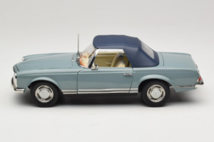 Mercedes 230 SL W113 Horizon Blue Norev 1:18 183992 Метал — снимка 5 от 9