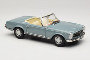 Mercedes 230 SL W113 Horizon Blue Norev 1:18 183992 Метал — снимка 7 от 9