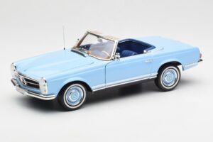 Mercedes 230 SL W113 Pagoda Horizon Син Дилърско Издание Norev 1:18 B66040633 Метал
