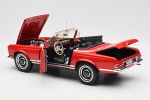 Mercedes 230 SL W113 Pagoda Червен Norev 1:18 B660640596 Метал — снимка 5 от 8