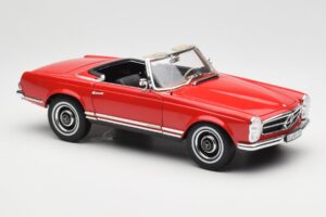 Mercedes 230 SL W113 Pagoda Червен Norev 1:18 B660640596 Метал — снимка 6 от 8