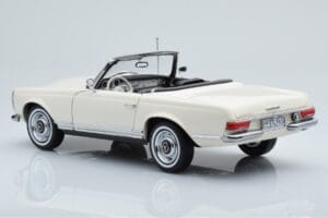 Mercedes 230 SL W113 Pagoda Бял Ограничено Издание Norev 1:18 183768 Метал — снимка 8 от 9