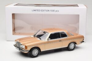 Mercedes 280 CE C123 Златист Norev 1:18 183587 Метал — снимка 6 от 6