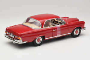 Mercedes 280 SE Coupe Червен Norev 1:18 183527 Метал — снимка 2 от 6