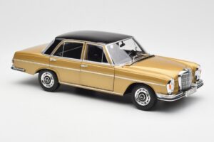 Mercedes 280 SE W108 Бежов Дилърско Издание Norev 1:18 B66040680 Метал — снимка 6 от 8