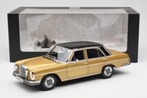Mercedes 280 SE W108 Бежов Дилърско Издание Norev 1:18 B66040680 Метал — снимка 8 от 8