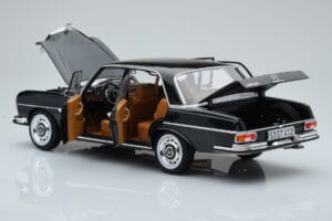 Mercedes 280 SE W108 Зелен Norev 1:18 183935 Метал — снимка 5 от 8