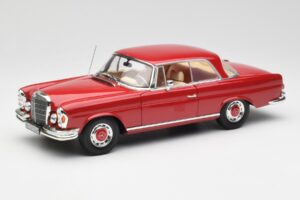 Mercedes 280 SE W108 Червен Norev 1:18 193527 Метал