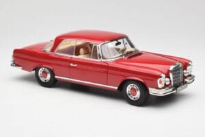 Mercedes 280 SE W108 Червен Norev 1:18 193527 Метал — снимка 6 от 8