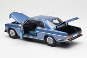 Mercedes 280C/8 W114 Coupe Син Metallic AUTOart 1:18 76187 Метал — снимка 5 от 8