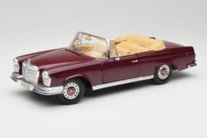 Mercedes 280SE W108 Bordeaux Червен Maisto 1:18 31811 Метал