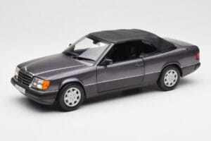 Mercedes 300 CE-24 W124 Кабриолет Лилав Metallic Norev 1:18 183567 Метал — снимка 3 от 10