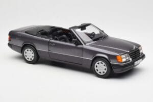 Mercedes 300 CE-24 W124 Кабриолет Лилав Metallic Norev 1:18 183567 Метал — снимка 8 от 10