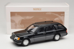 Mercedes 300 D W124 Комби Черен Norev 1:18 183960 Метал — снимка 8 от 8