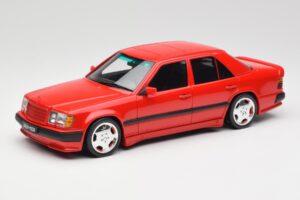 Mercedes 300E W124 6.0 AMG Signal Червен Otto 1:18 OT1104 Смола