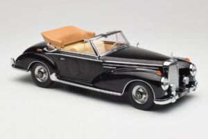 Mercedes 300 SC W188 Кабриолет Черен KK-Scale 1:18 KKDC180941 Метал — снимка 4 от 6