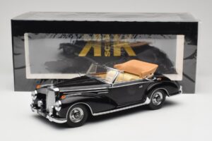 Mercedes 300 SC W188 Кабриолет Черен KK-Scale 1:18 KKDC180941 Метал — снимка 6 от 6