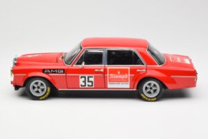 Mercedes 300 SEL 6.8 #35 H. Kelleners Hockenheim 1973 Minichamps 1:18 100713435 Метал — снимка 4 от 8