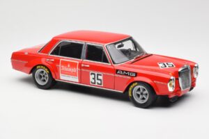 Mercedes 300 SEL 6.8 #35 H. Kelleners Hockenheim 1973 Minichamps 1:18 100713435 Метал — снимка 6 от 8