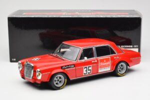 Mercedes 300 SEL 6.8 #35 H. Kelleners Hockenheim 1973 Minichamps 1:18 100713435 Метал — снимка 8 от 8