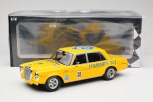 Mercedes 300 SEL 6.8 W109 #38 H. Heyer Season Finale Hockenheim 1971 Minichamps 1:18 155713438 Метал — снимка 6 от 6