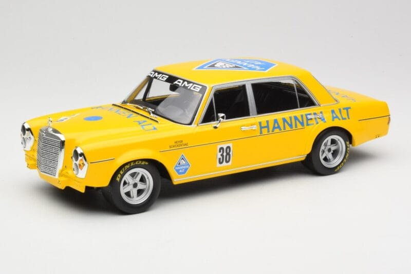 Mercedes 300 SEL 6.8 W109 #38 H. Heyer Season Finale Hockenheim 1971 Minichamps 1:18 155713438 Метал