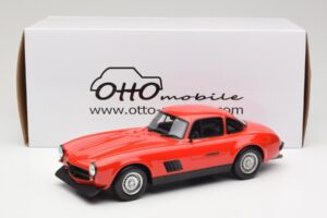 Mercedes 300 SL AMG Червен Otto 1:18 OT311 Смола — снимка 6 от 6
