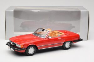 Mercedes 300 SL R107 Червен Norev 1:18 B66040623 Метал — снимка 8 от 8