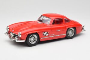 Mercedes 300 SL Червен Bburago 1:18 3015 Метал