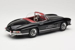 Mercedes 300 SL W198 Roadster Черен Minichamps 1:18 180039036 Метал — снимка 3 от 8
