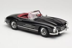 Mercedes 300 SL W198 Roadster Черен Minichamps 1:18 180039036 Метал — снимка 6 от 8