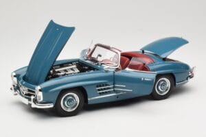 Mercedes 300 SL W198 Roadster Син Minichamps 1:18 180039035 Метал — снимка 2 от 8