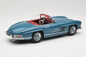 Mercedes 300 SL W198 Roadster Син Minichamps 1:18 180039035 Метал — снимка 3 от 8