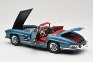 Mercedes 300 SL W198 Roadster Син Minichamps 1:18 180039035 Метал — снимка 5 от 8
