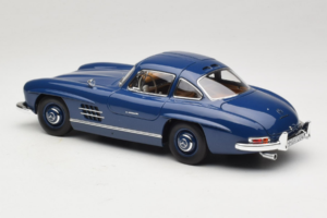 Mercedes 300 SL W198 Син Norev 1:18 183852 Метал — снимка 7 от 8