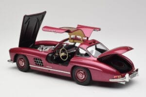Mercedes 300 SL W198 Огненочервен Minichamps 1:18 180039008 Метал — снимка 5 от 8