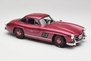 Mercedes 300 SL W198 Огненочервен Minichamps 1:18 180039008 Метал — снимка 6 от 8