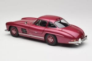 Mercedes 300 SL W198 Огненочервен Minichamps 1:18 180039008 Метал — снимка 7 от 8