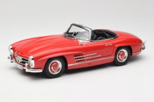 Mercedes 300 SL W198 Roadster Червен С Твърд Покрив Minichamps 1:18 180039041 Метал
