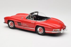 Mercedes 300 SL W198 Roadster Червен С Твърд Покрив Minichamps 1:18 180039041 Метал — снимка 7 от 8