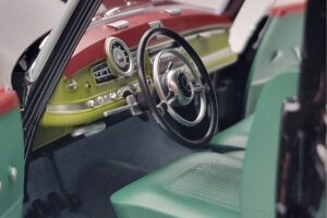 Mercedes 300 W186 Konrad Adenauer Norev 1:18 183707 Метал — снимка 8 от 9